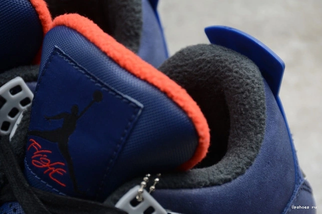 Jordan CQ9597-401 Air Black 4 Red Loyal WNTR Habanero Blue 0329